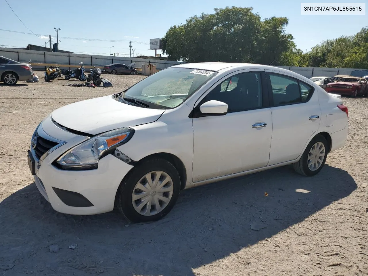 3N1CN7AP6JL865615 2018 Nissan Versa S