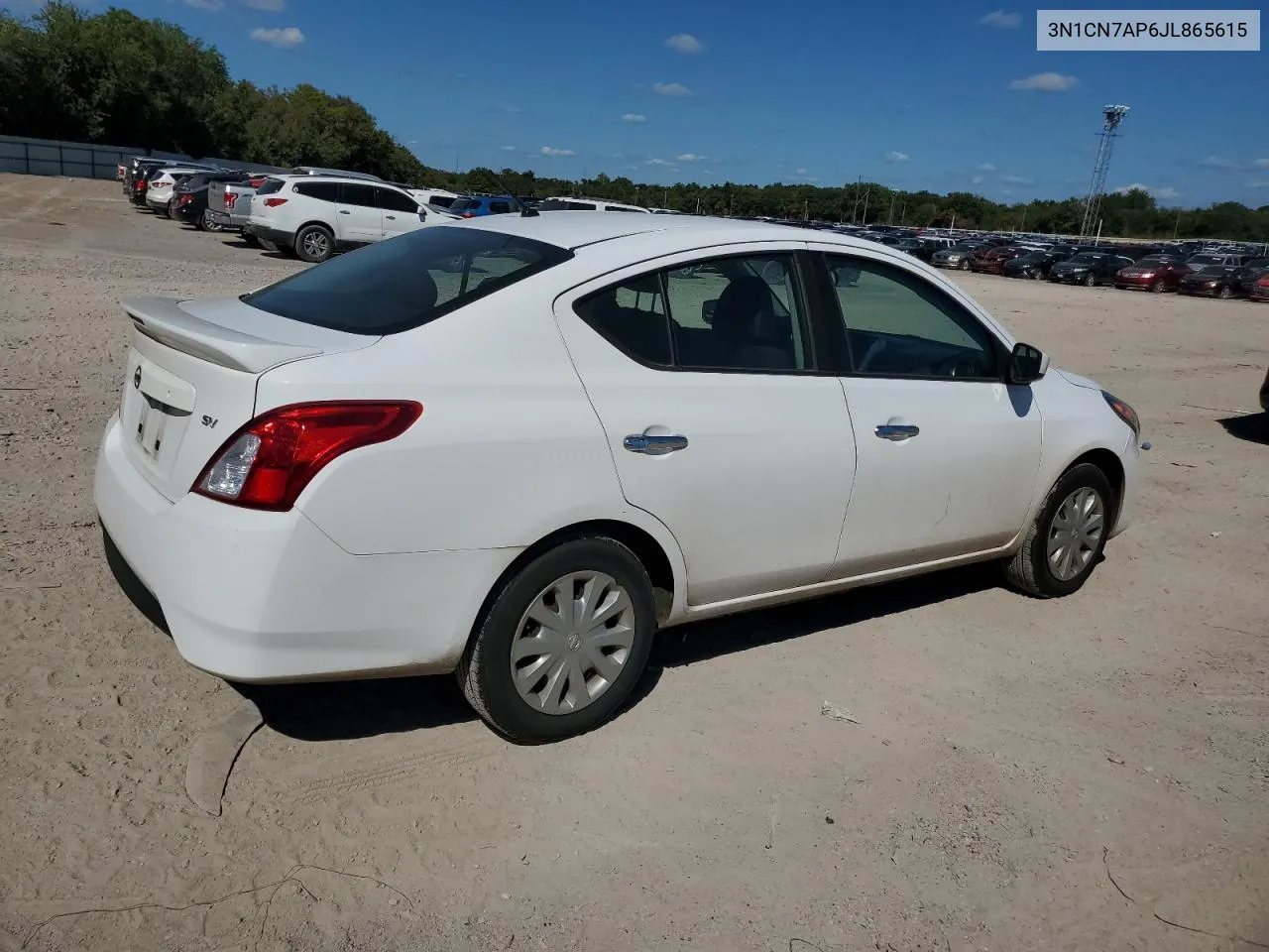 3N1CN7AP6JL865615 2018 Nissan Versa S