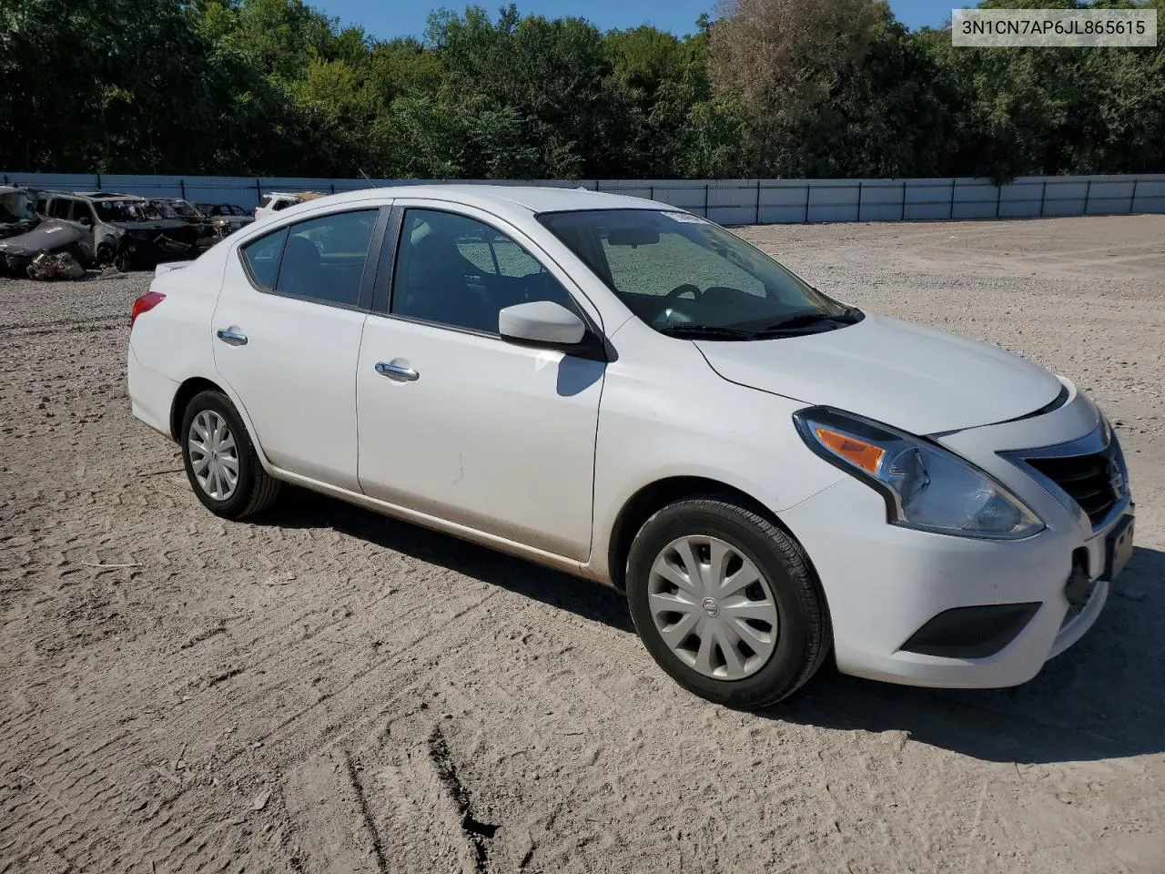 3N1CN7AP6JL865615 2018 Nissan Versa S