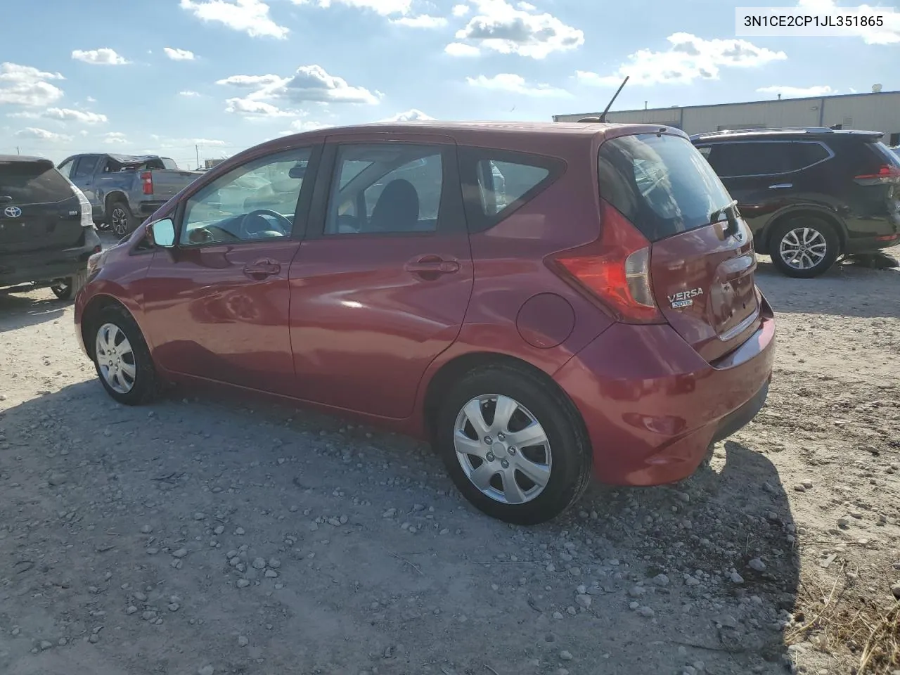 2018 Nissan Versa Note S VIN: 3N1CE2CP1JL351865 Lot: 71478864