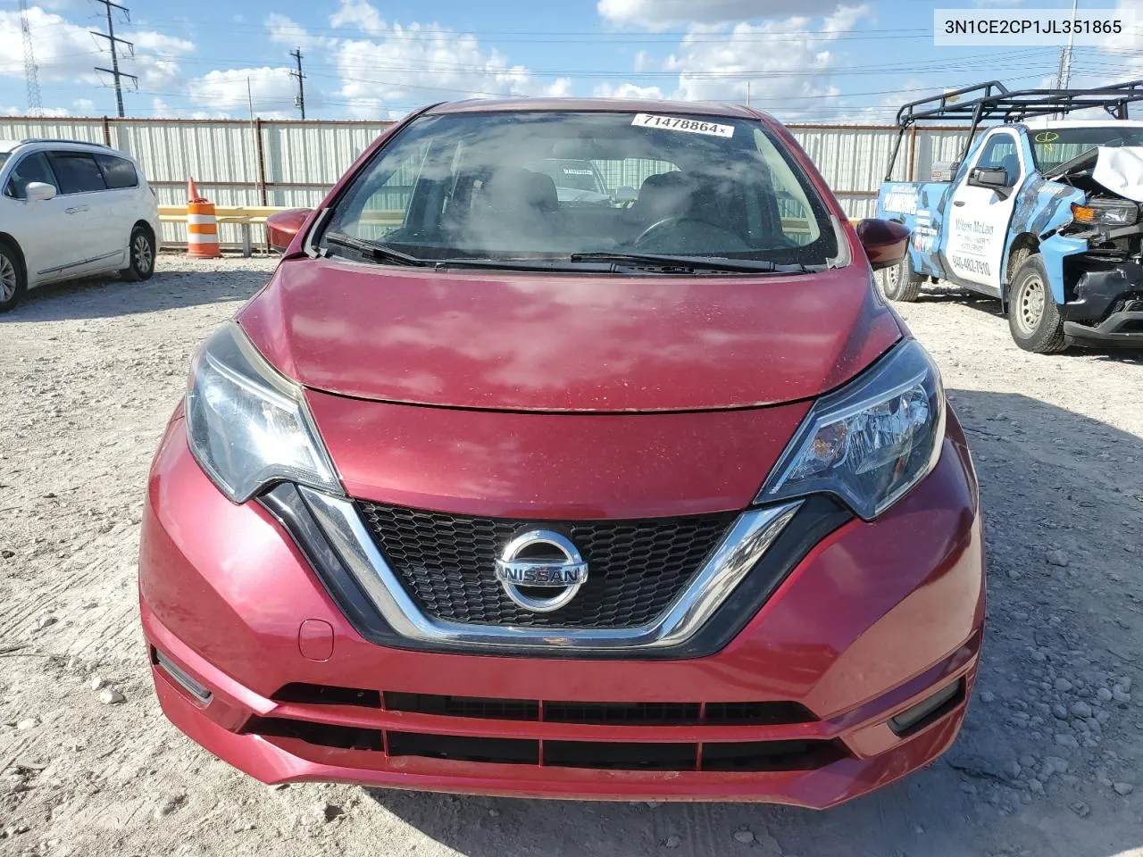 3N1CE2CP1JL351865 2018 Nissan Versa Note S