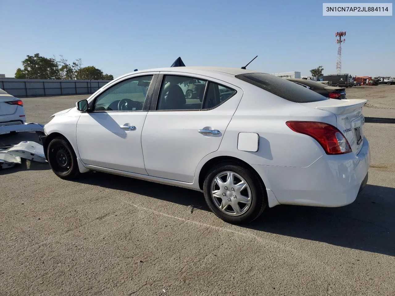 2018 Nissan Versa S VIN: 3N1CN7AP2JL884114 Lot: 71572224