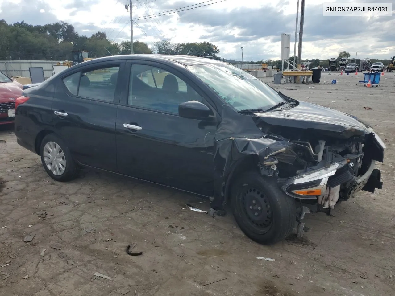 2018 Nissan Versa S VIN: 3N1CN7AP7JL844031 Lot: 71609294