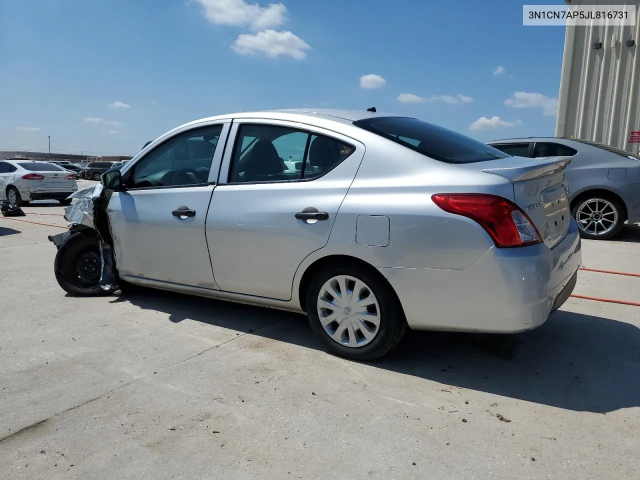 2018 Nissan Versa S VIN: 3N1CN7AP5JL816731 Lot: 71634224