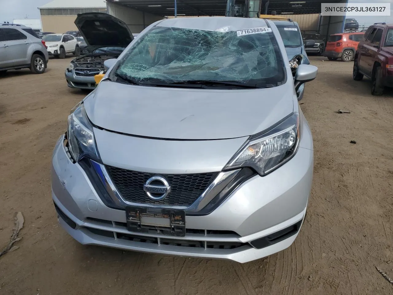 2018 Nissan Versa Note S VIN: 3N1CE2CP3JL363127 Lot: 71638894