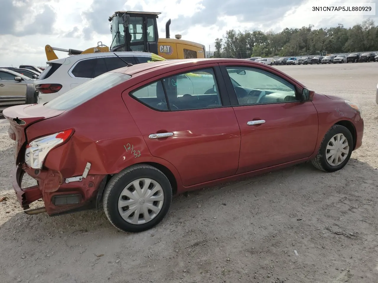 2018 Nissan Versa S VIN: 3N1CN7AP5JL880929 Lot: 71684584