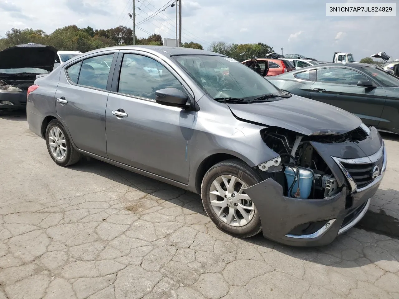 3N1CN7AP7JL824829 2018 Nissan Versa S