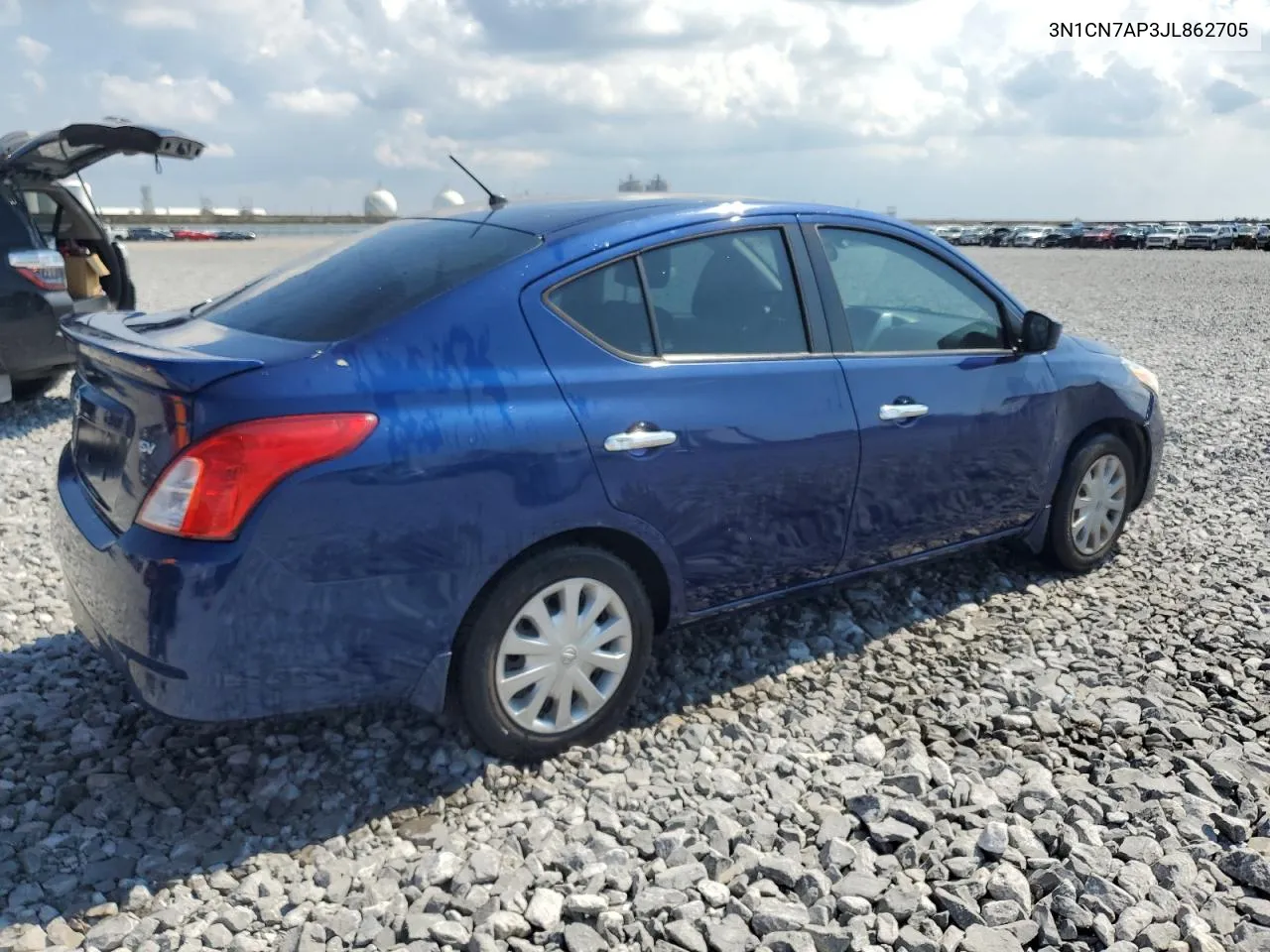 2018 Nissan Versa S VIN: 3N1CN7AP3JL862705 Lot: 71851154