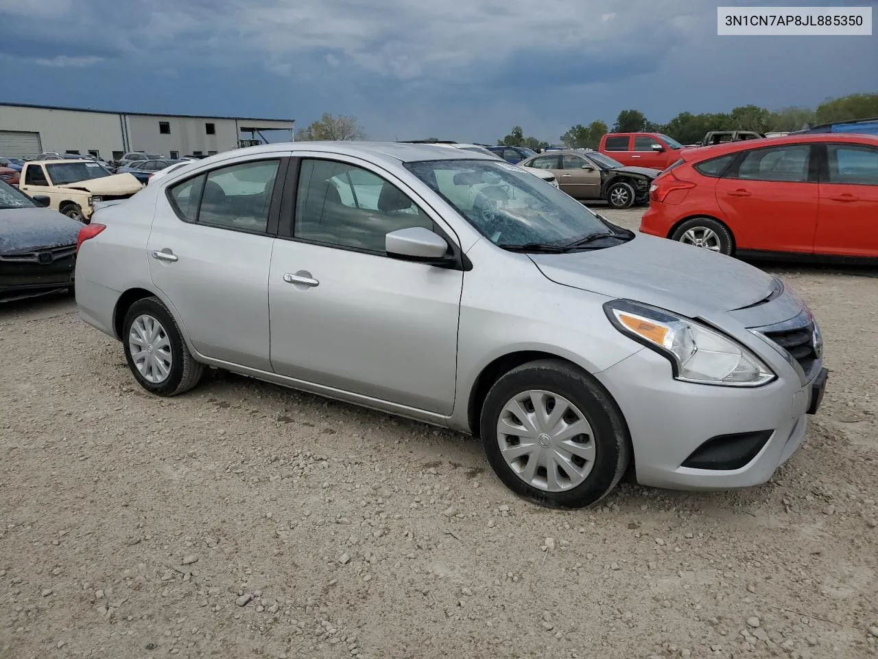 2018 Nissan Versa S VIN: 3N1CN7AP8JL885350 Lot: 71944254