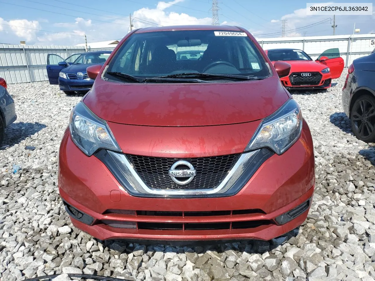 2018 Nissan Versa Note S VIN: 3N1CE2CP6JL363042 Lot: 72049654