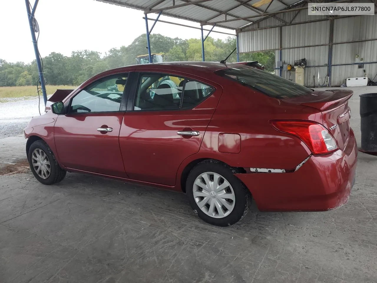 2018 Nissan Versa S VIN: 3N1CN7AP6JL877800 Lot: 72062904