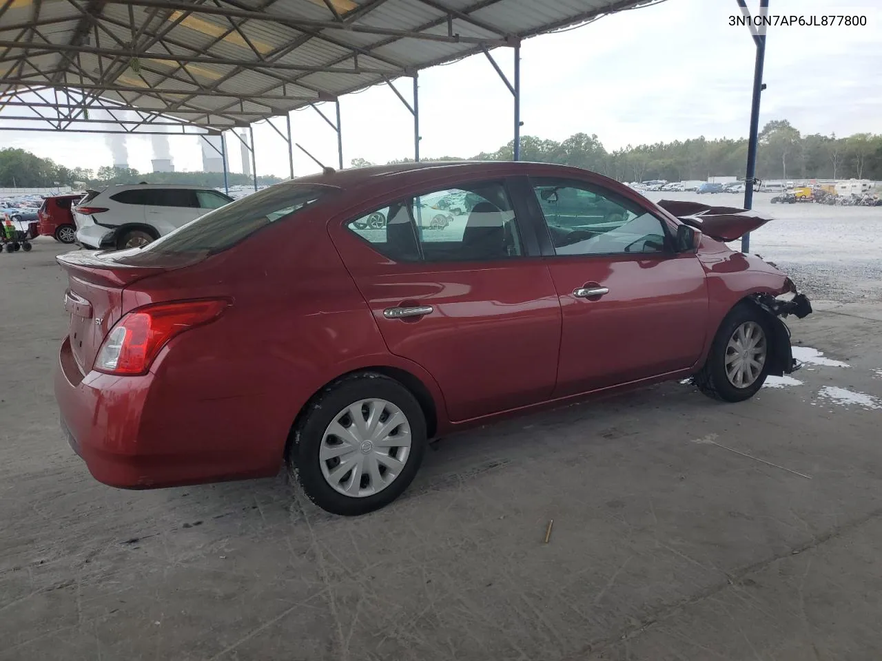 2018 Nissan Versa S VIN: 3N1CN7AP6JL877800 Lot: 72062904