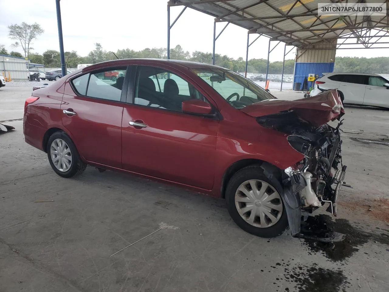 2018 Nissan Versa S VIN: 3N1CN7AP6JL877800 Lot: 72062904