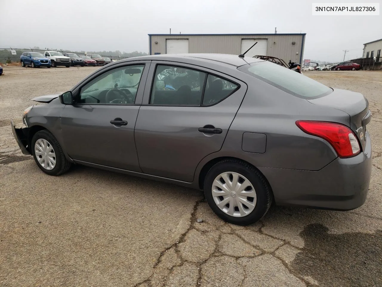 2018 Nissan Versa S VIN: 3N1CN7AP1JL827306 Lot: 72500094