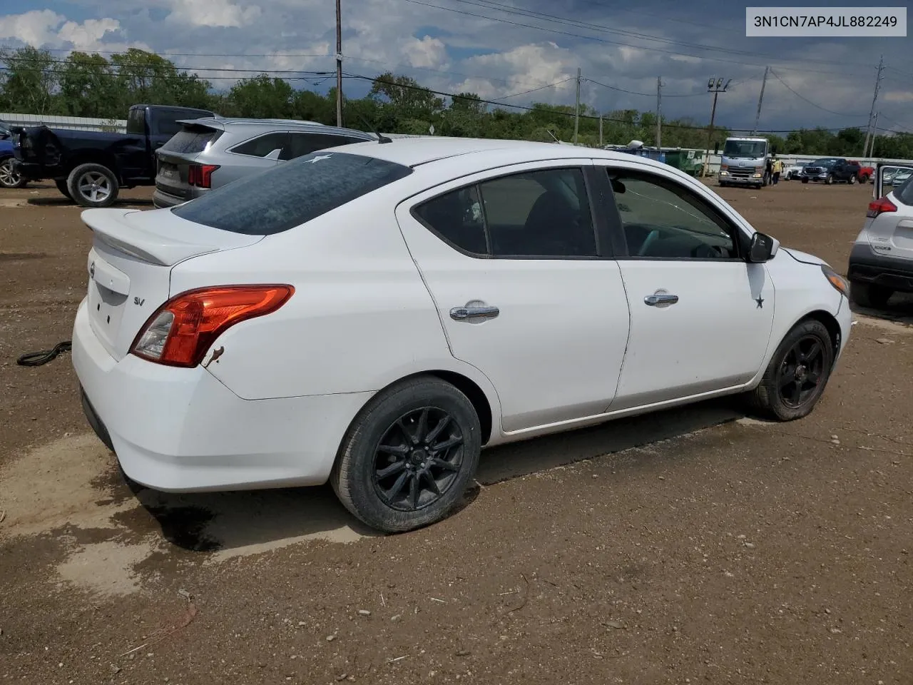 2018 Nissan Versa S VIN: 3N1CN7AP4JL882249 Lot: 72658804