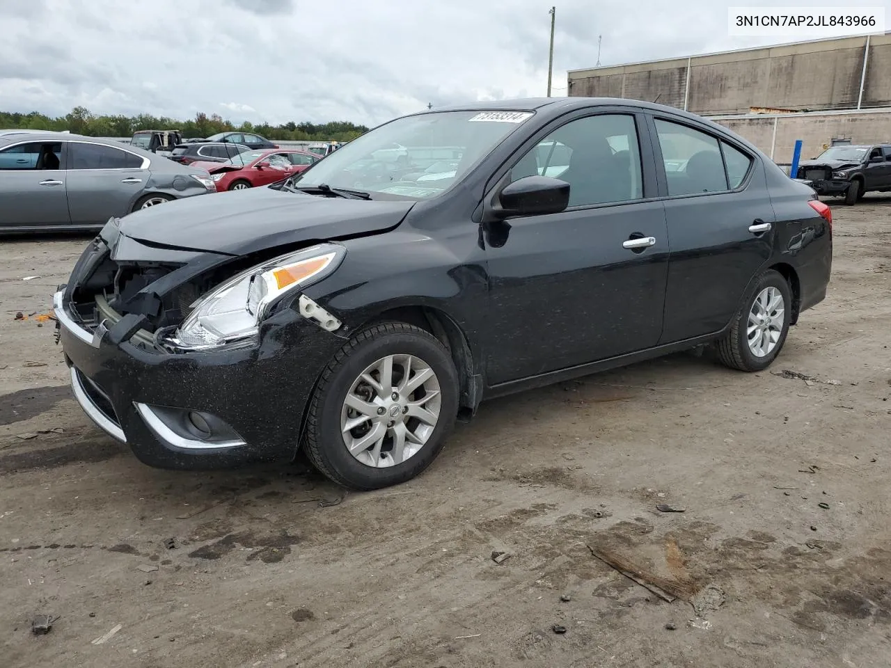 3N1CN7AP2JL843966 2018 Nissan Versa S