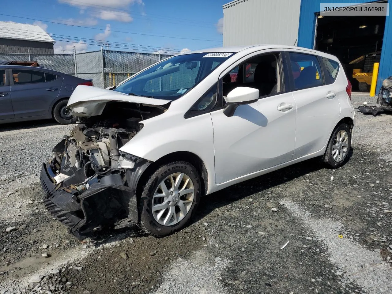 2018 Nissan Versa Note S VIN: 3N1CE2CP0JL366986 Lot: 73665214