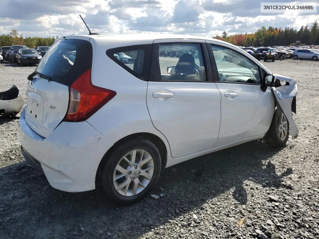 2018 Nissan Versa Note S VIN: 3N1CE2CP0JL366986 Lot: 73665214