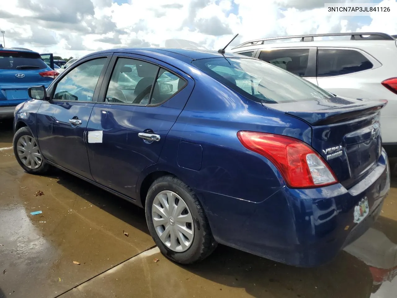 2018 Nissan Versa S VIN: 3N1CN7AP3JL841126 Lot: 73689974