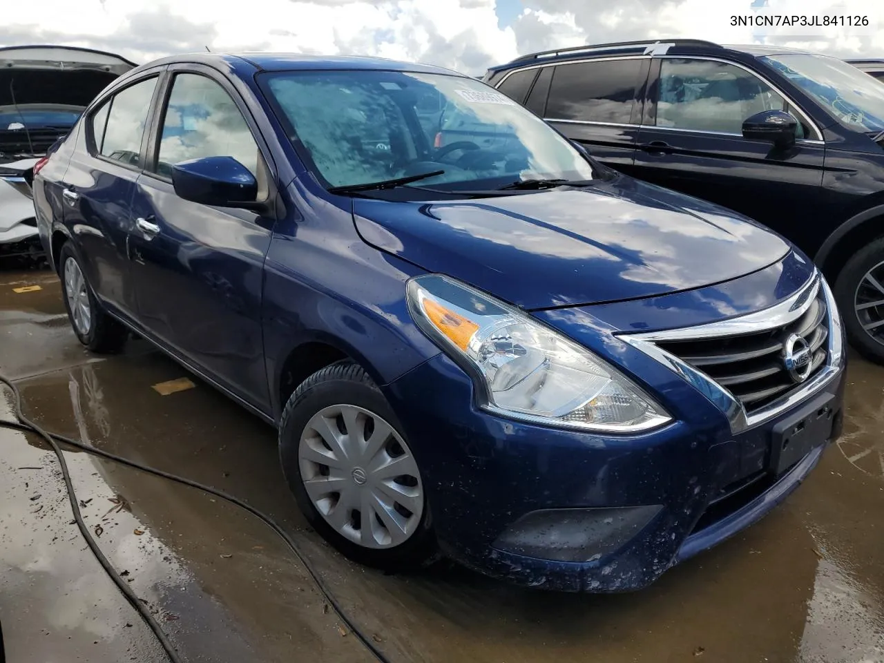 2018 Nissan Versa S VIN: 3N1CN7AP3JL841126 Lot: 73689974