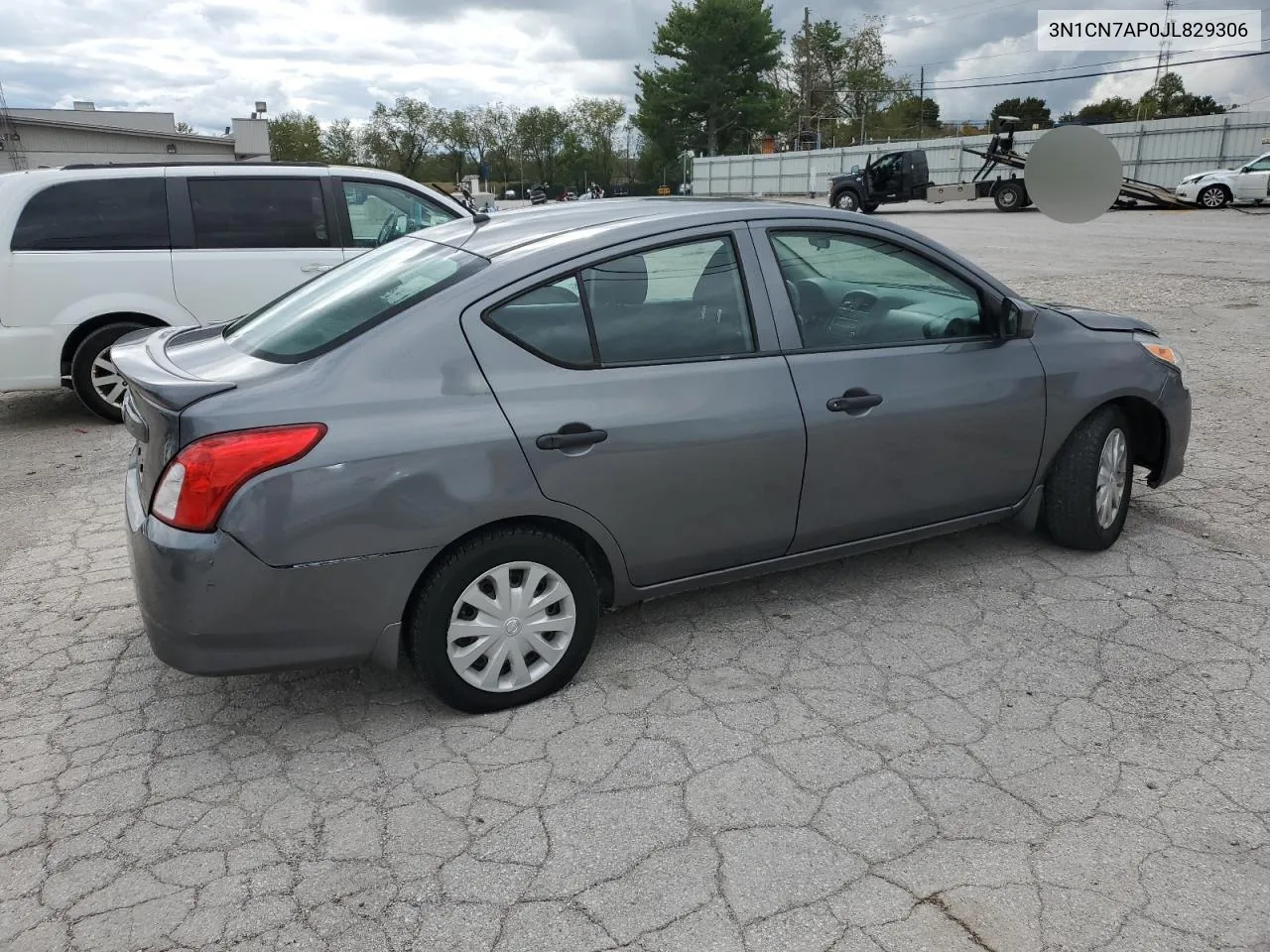 2018 Nissan Versa S VIN: 3N1CN7AP0JL829306 Lot: 73890154