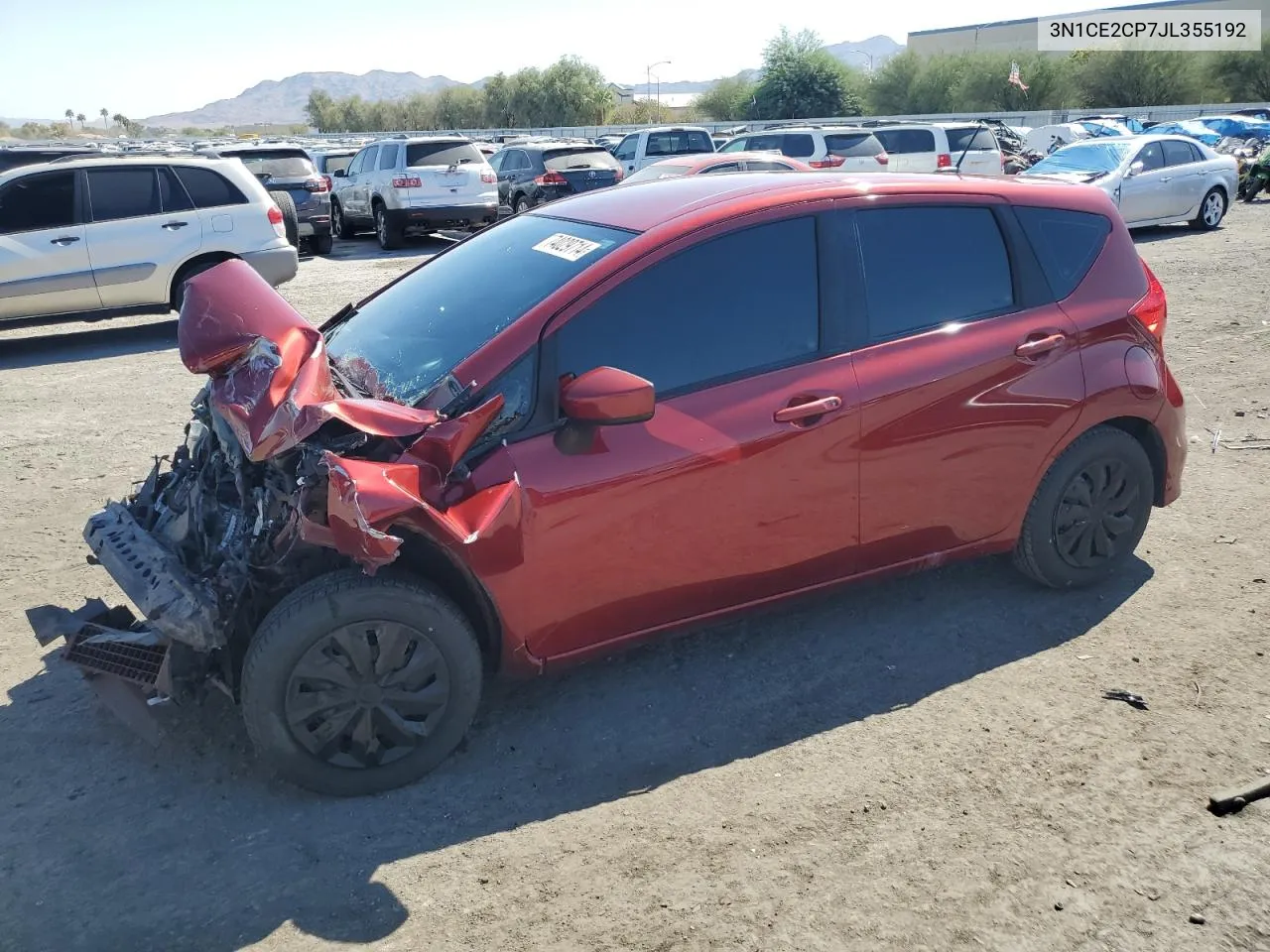 2018 Nissan Versa Note S VIN: 3N1CE2CP7JL355192 Lot: 74029714