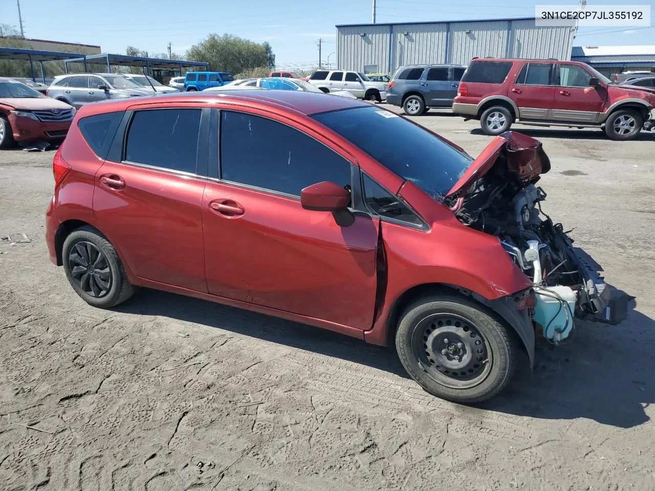 2018 Nissan Versa Note S VIN: 3N1CE2CP7JL355192 Lot: 74029714