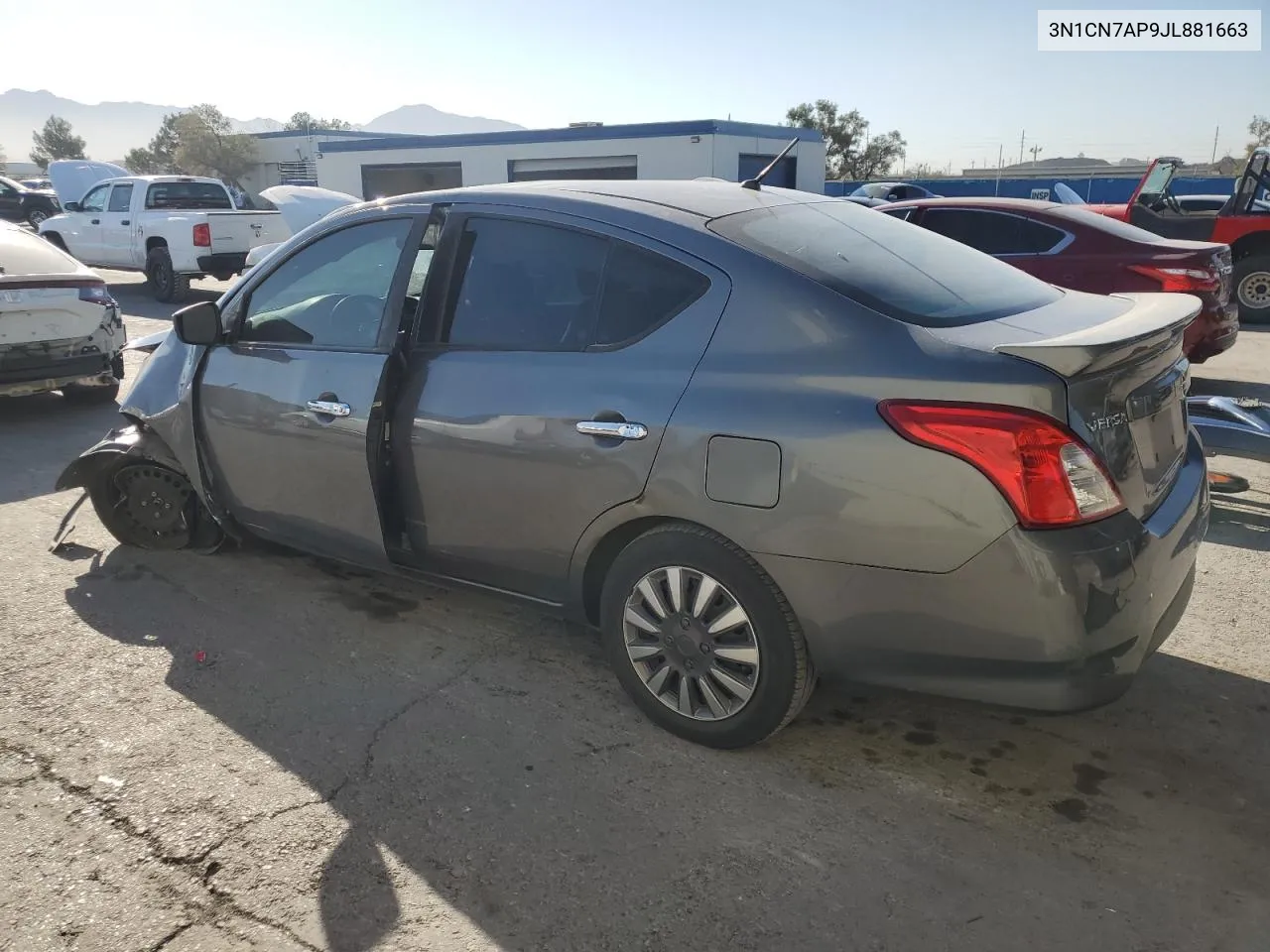 2018 Nissan Versa S VIN: 3N1CN7AP9JL881663 Lot: 74373914