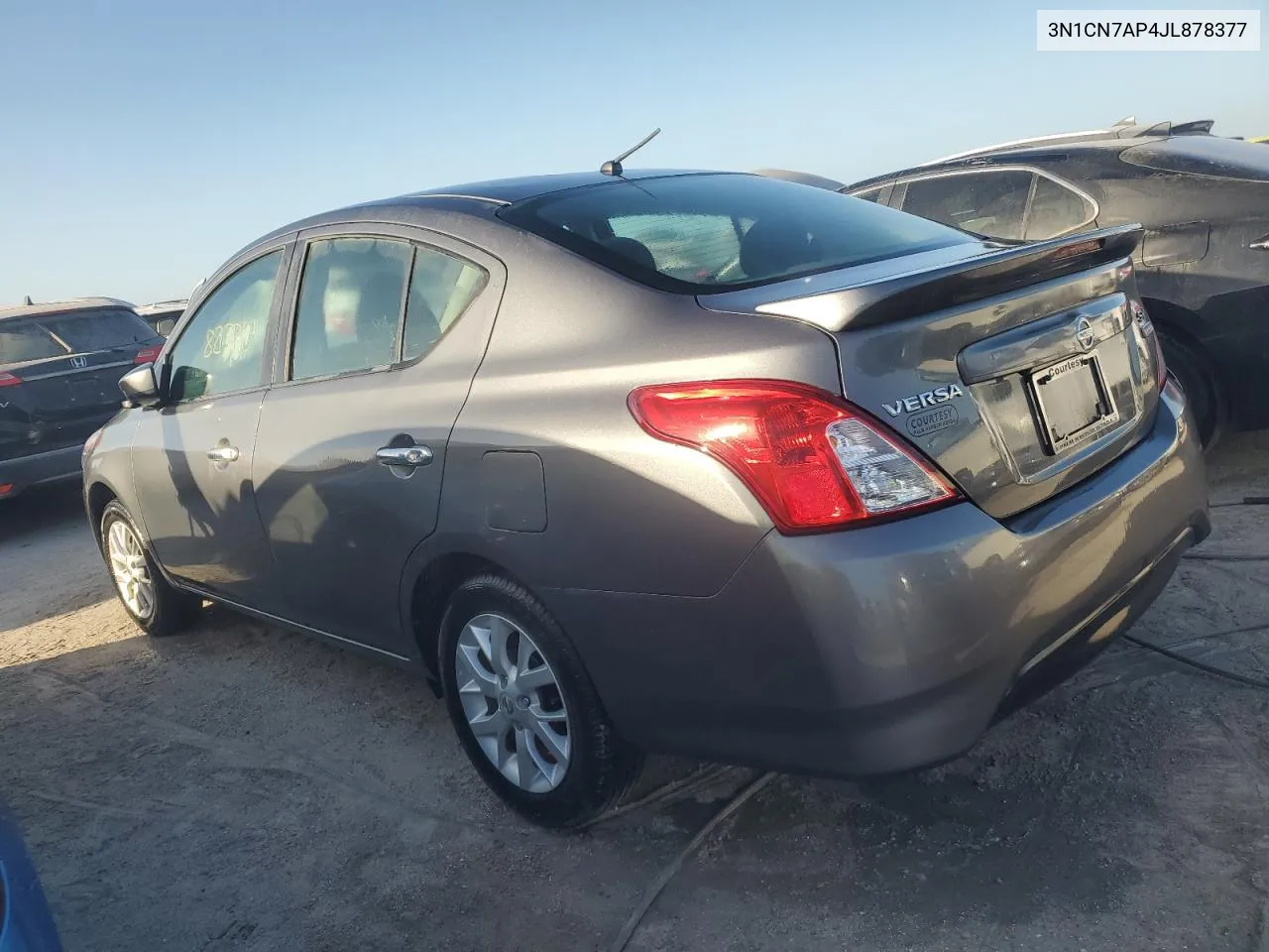 2018 Nissan Versa S VIN: 3N1CN7AP4JL878377 Lot: 74782204