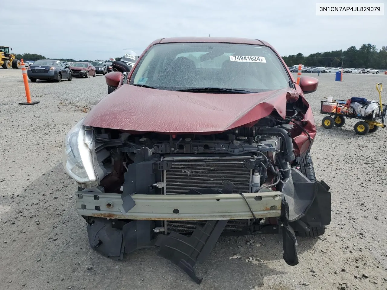 3N1CN7AP4JL829079 2018 Nissan Versa S