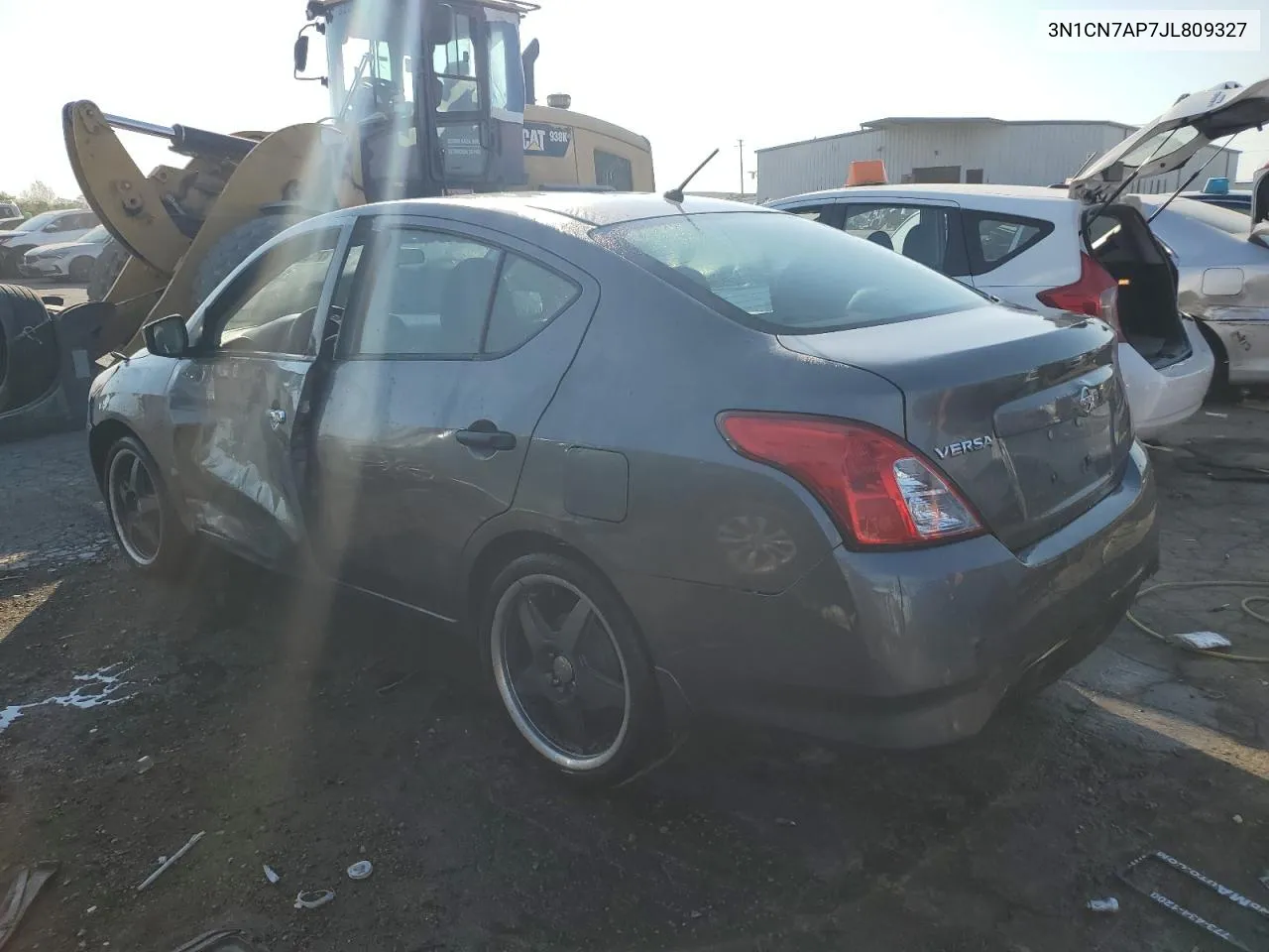 2018 Nissan Versa S VIN: 3N1CN7AP7JL809327 Lot: 75330834