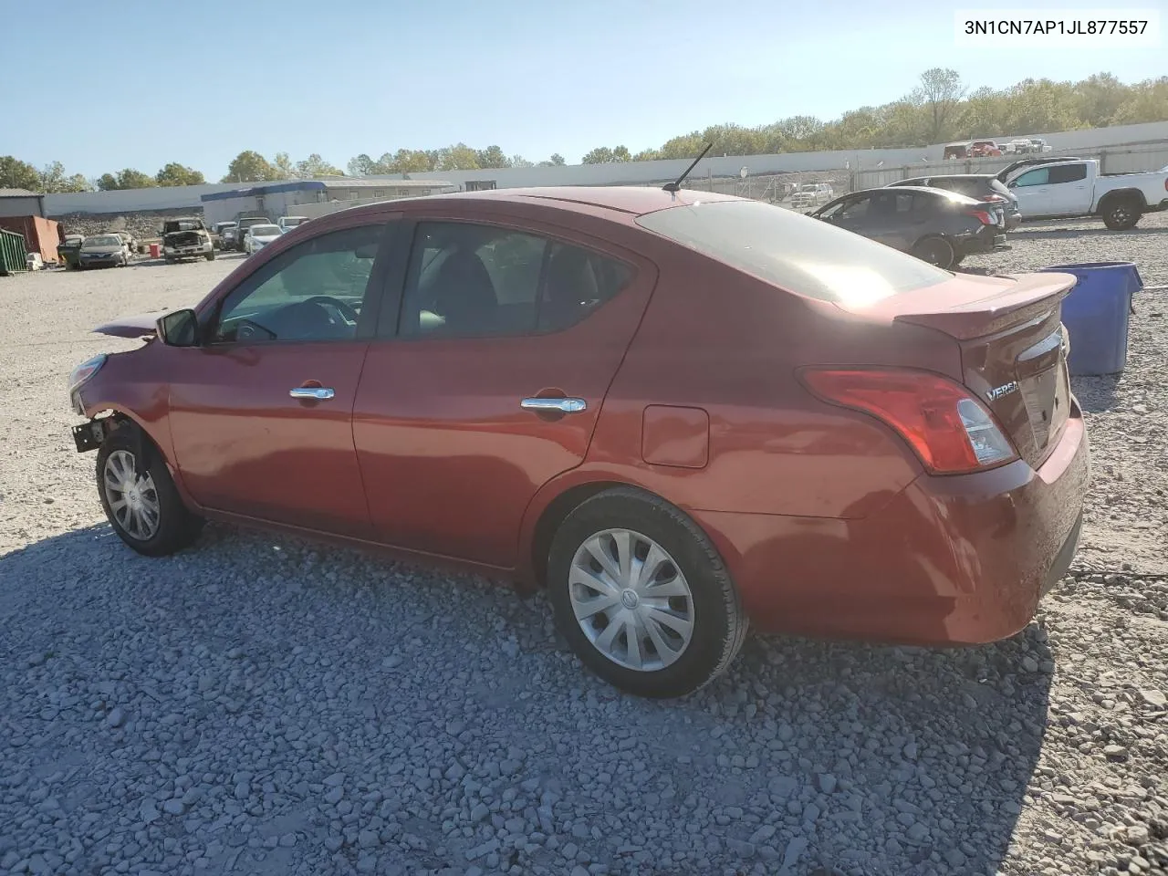 2018 Nissan Versa S VIN: 3N1CN7AP1JL877557 Lot: 75564434