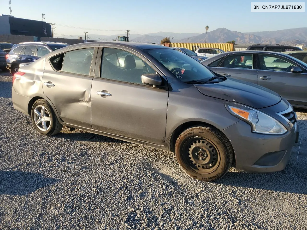 3N1CN7AP7JL871830 2018 Nissan Versa S