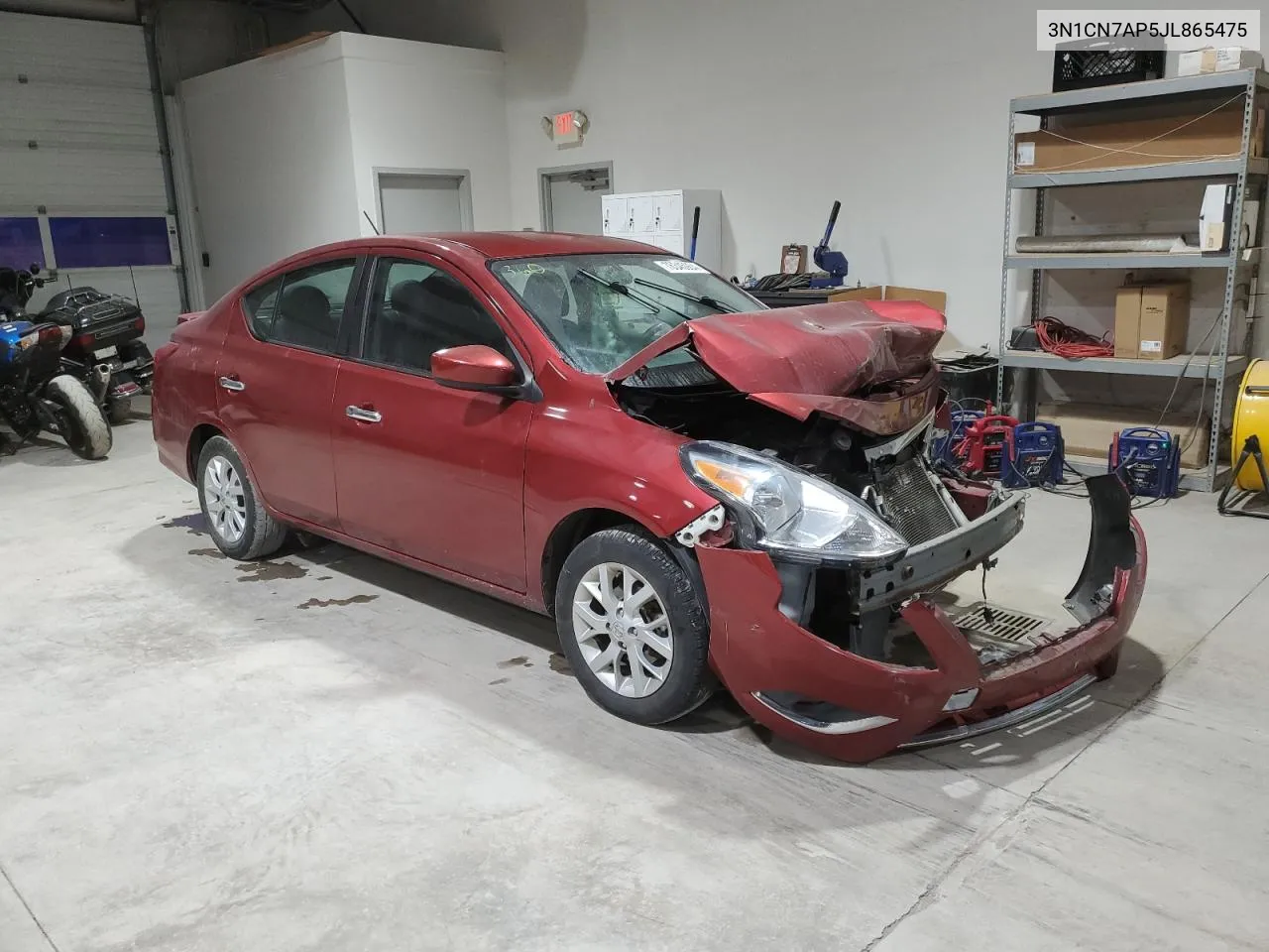 3N1CN7AP5JL865475 2018 Nissan Versa S