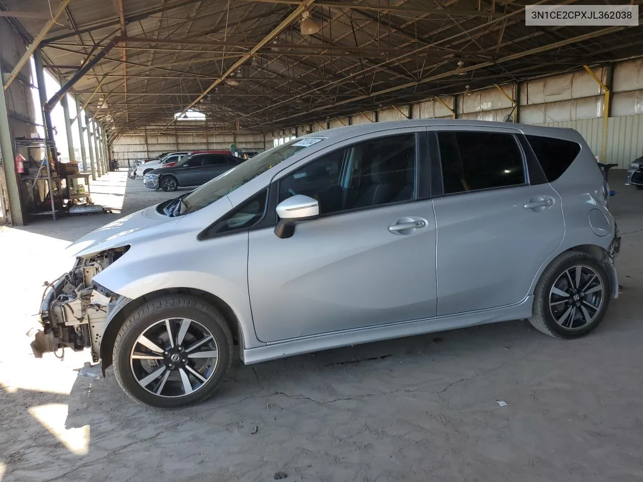 2018 Nissan Versa Note S VIN: 3N1CE2CPXJL362038 Lot: 77012064