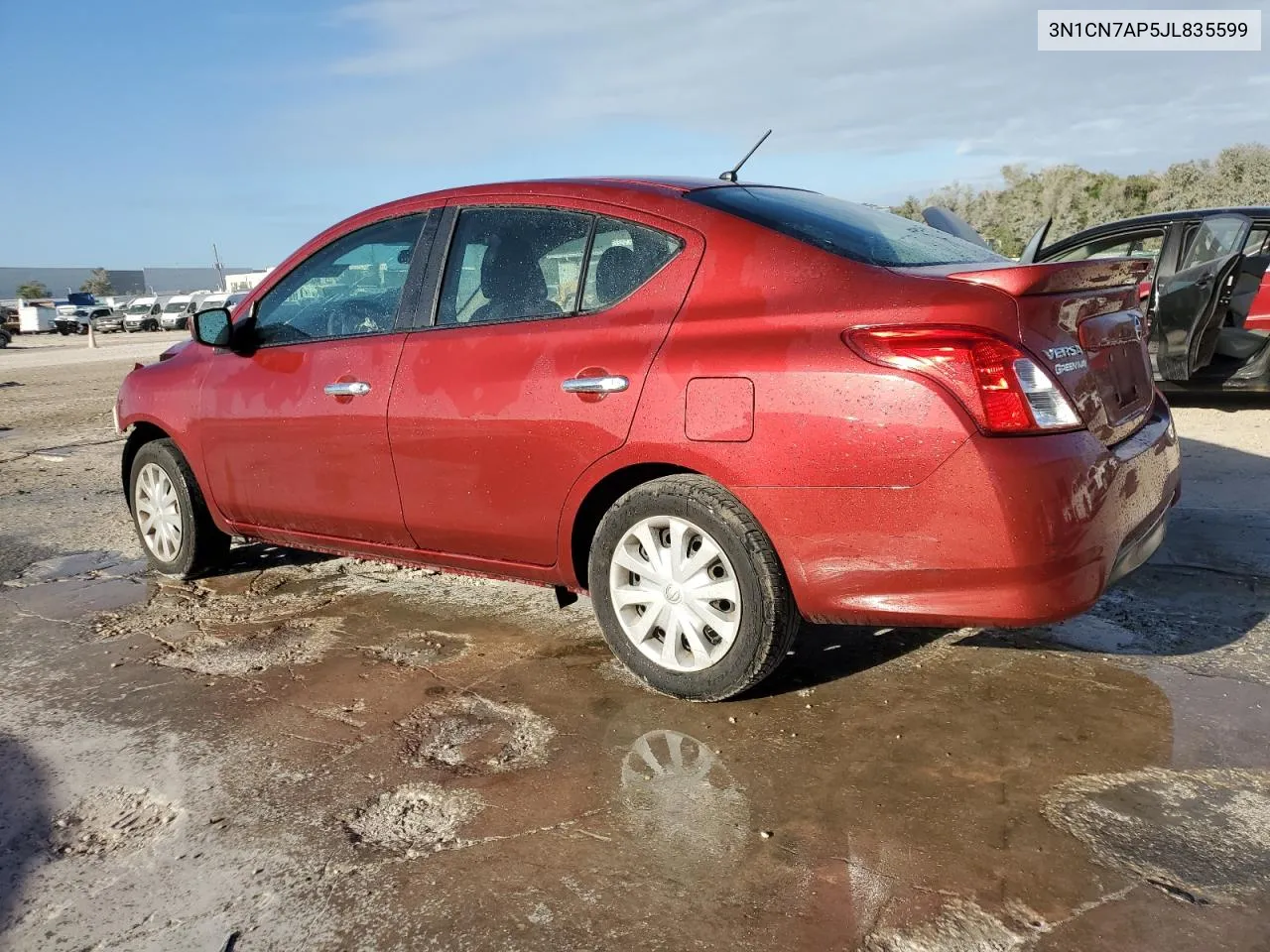 2018 Nissan Versa S VIN: 3N1CN7AP5JL835599 Lot: 78730214