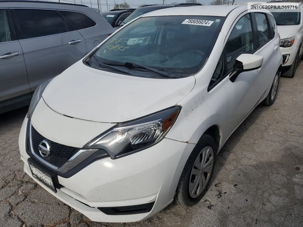 2018 Nissan Versa Note S VIN: 3N1CE2CP8JL369716 Lot: 78809924