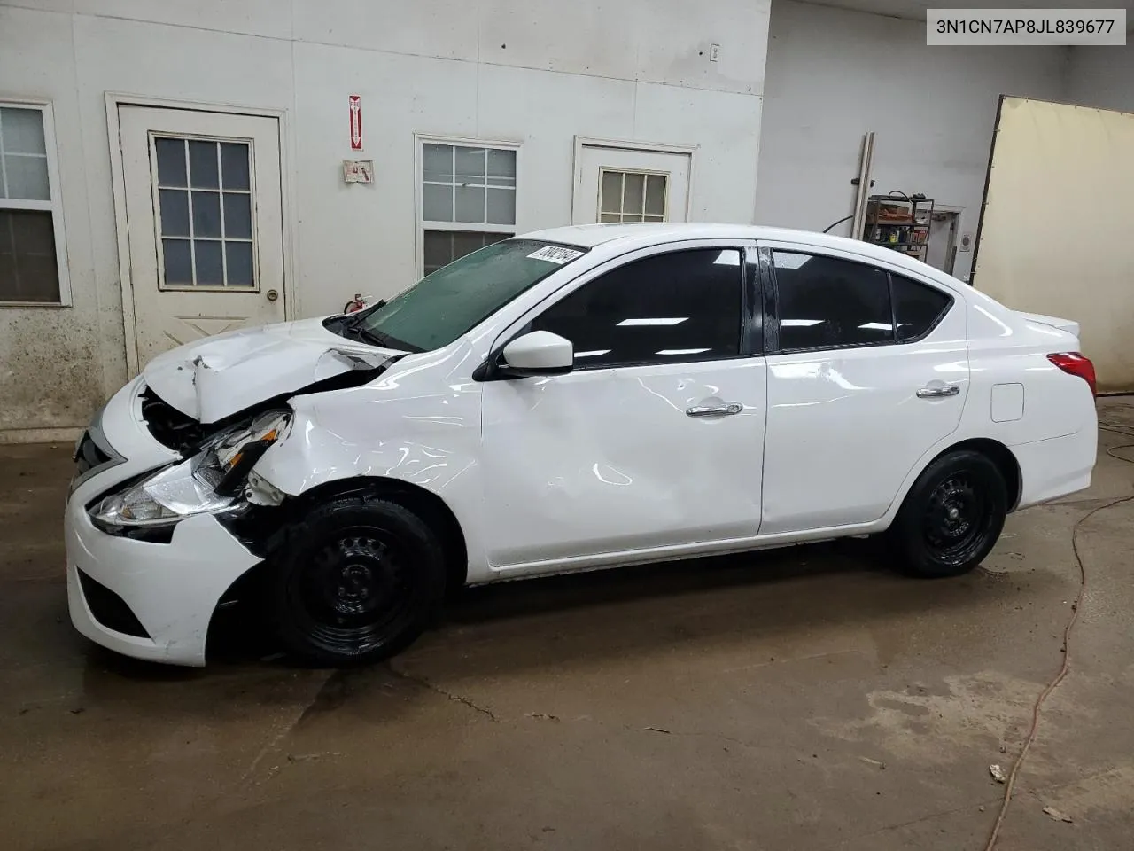 2018 Nissan Versa S VIN: 3N1CN7AP8JL839677 Lot: 78982164