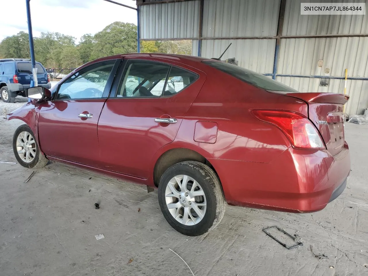 2018 Nissan Versa S VIN: 3N1CN7AP7JL864344 Lot: 79599344