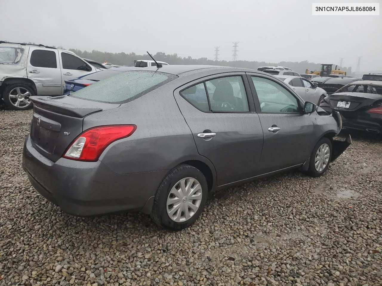 2018 Nissan Versa S VIN: 3N1CN7AP5JL868084 Lot: 80457484