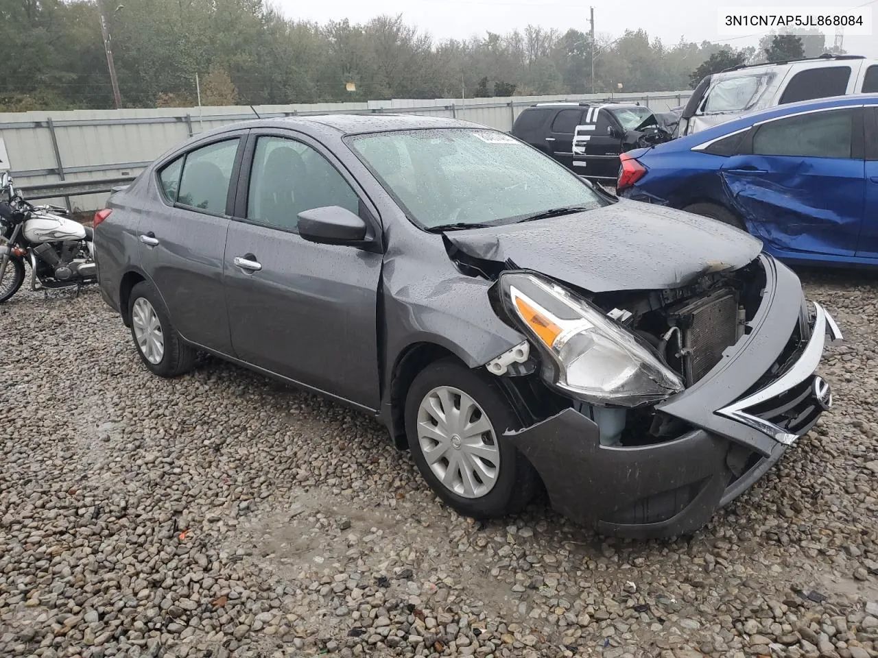 2018 Nissan Versa S VIN: 3N1CN7AP5JL868084 Lot: 80457484