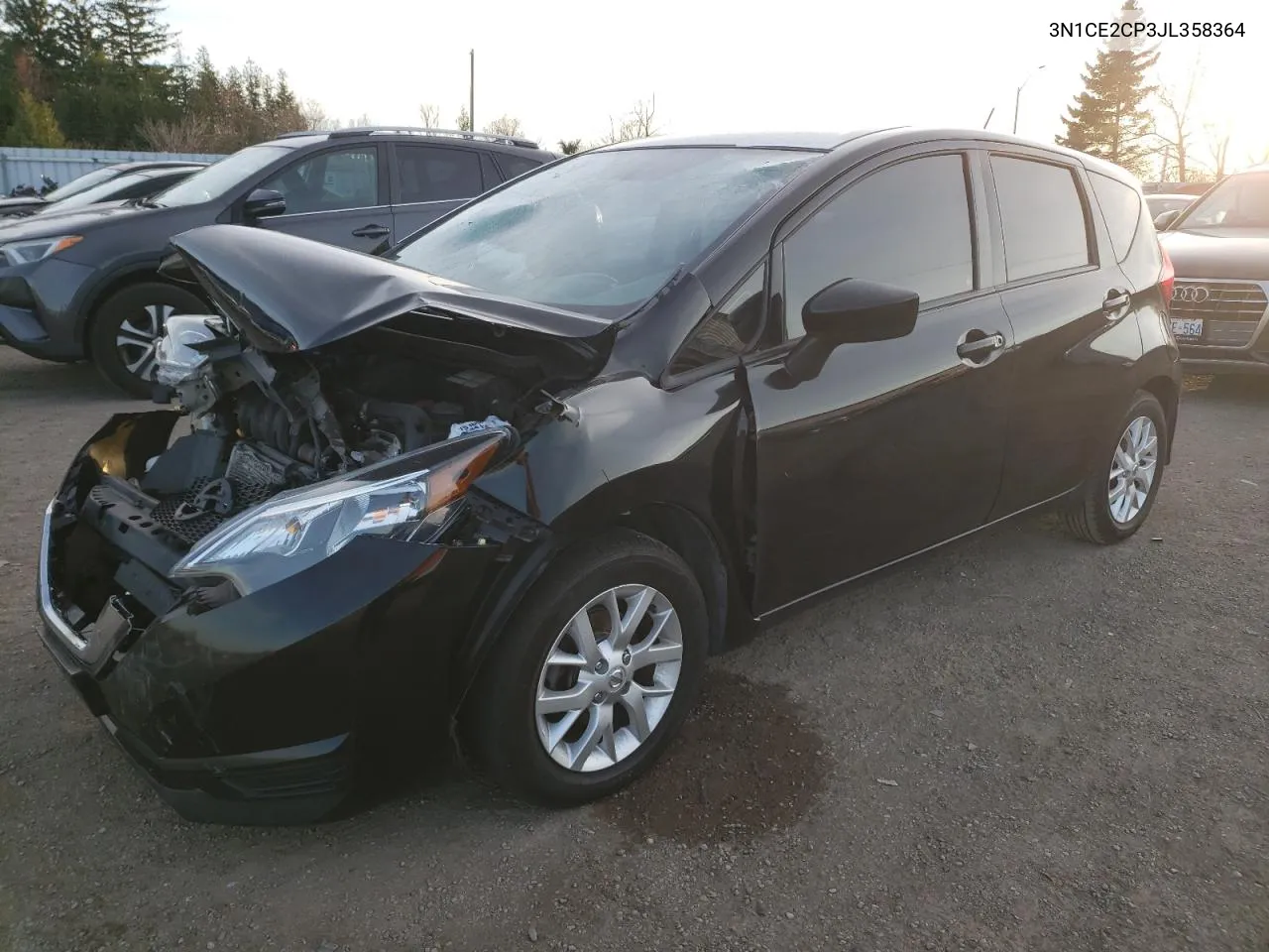 2018 Nissan Versa Note S VIN: 3N1CE2CP3JL358364 Lot: 81274684