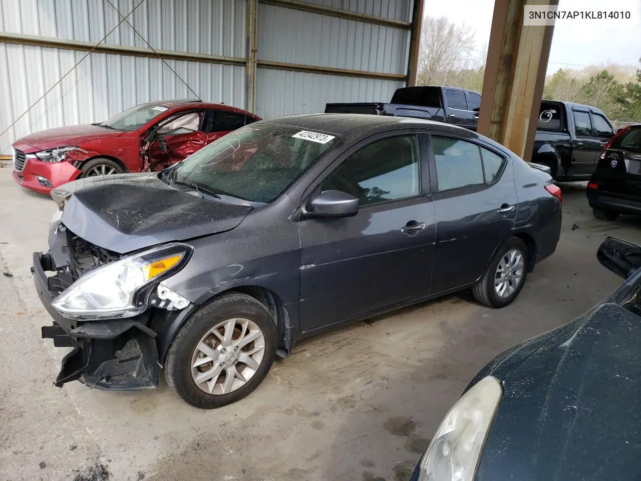 3N1CN7AP1KL814010 2019 Nissan Versa S