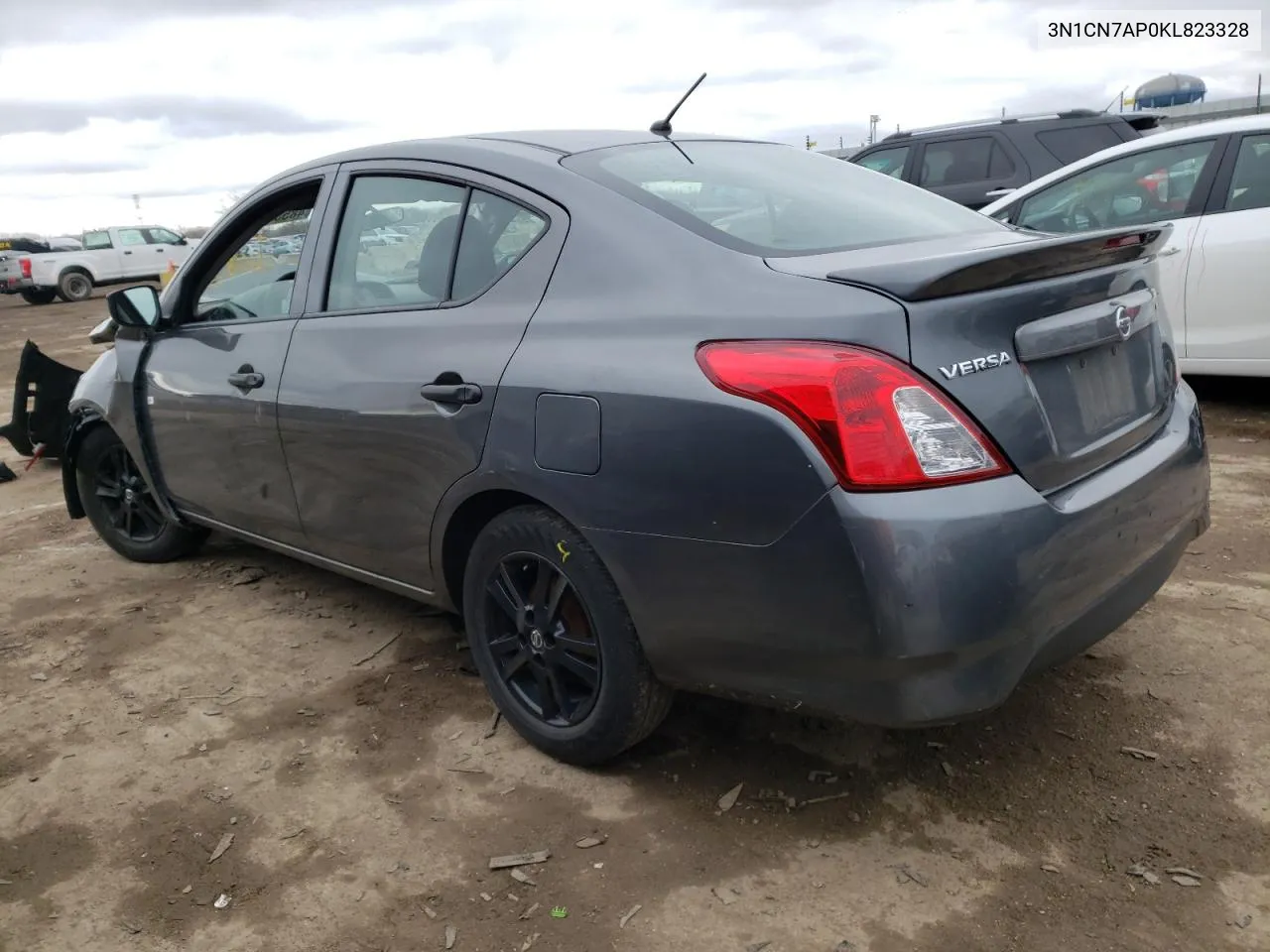 2019 Nissan Versa S VIN: 3N1CN7AP0KL823328 Lot: 48534614