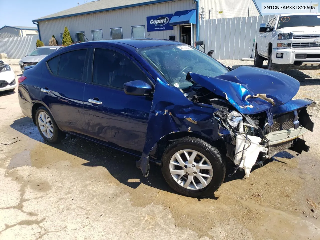 2019 Nissan Versa S VIN: 3N1CN7APXKL825605 Lot: 48720334