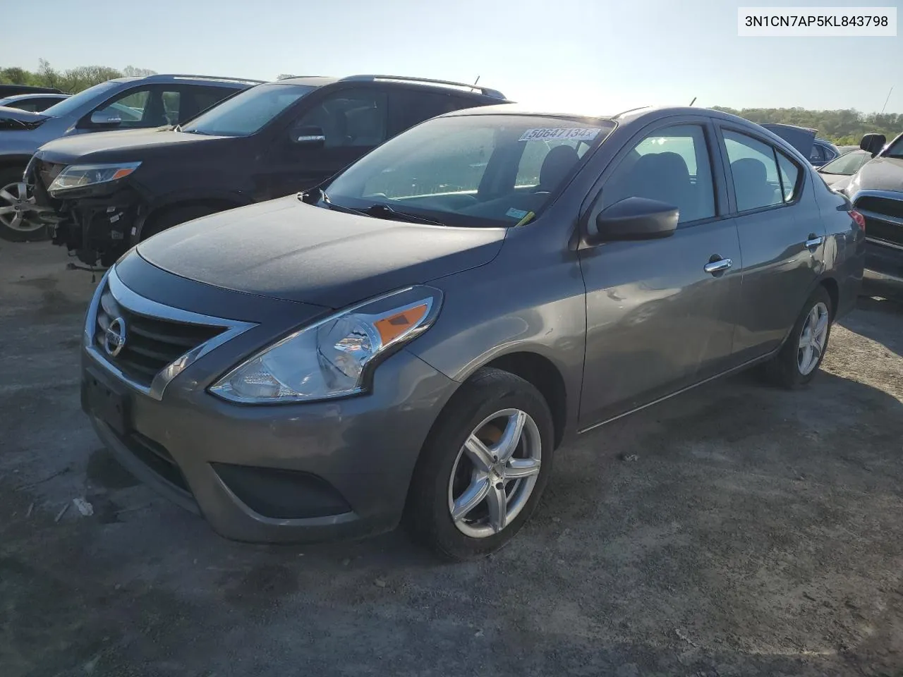 3N1CN7AP5KL843798 2019 Nissan Versa S