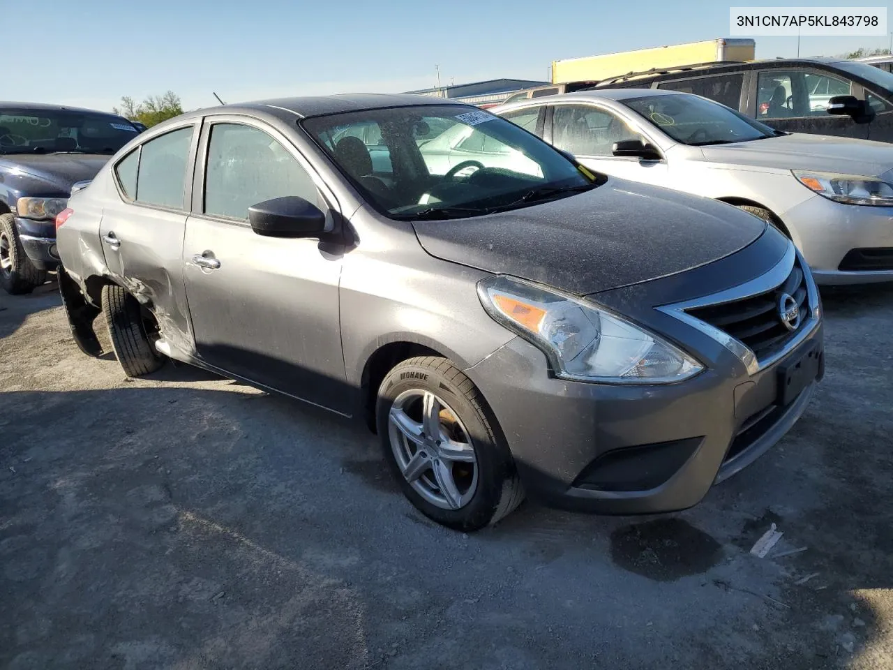 3N1CN7AP5KL843798 2019 Nissan Versa S