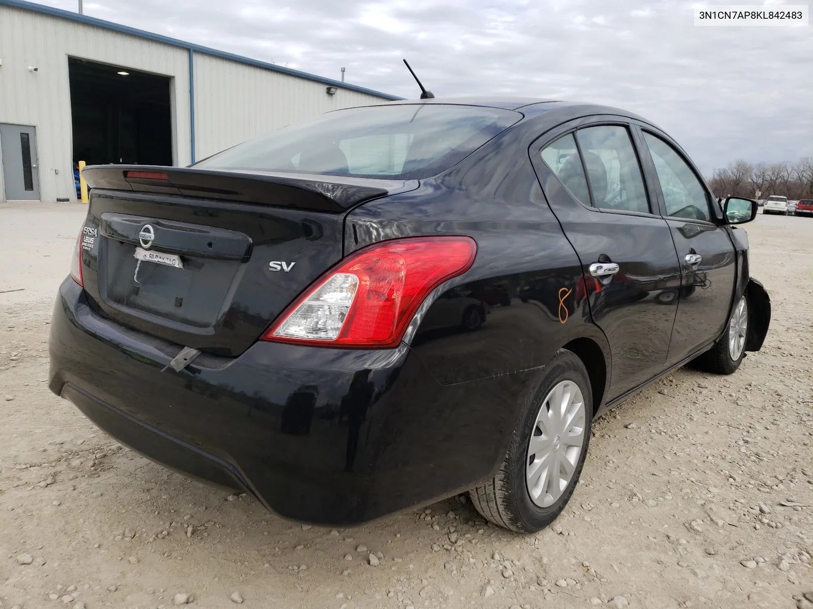 2019 Nissan Versa S VIN: 3N1CN7AP8KL842483 Lot: 53935894