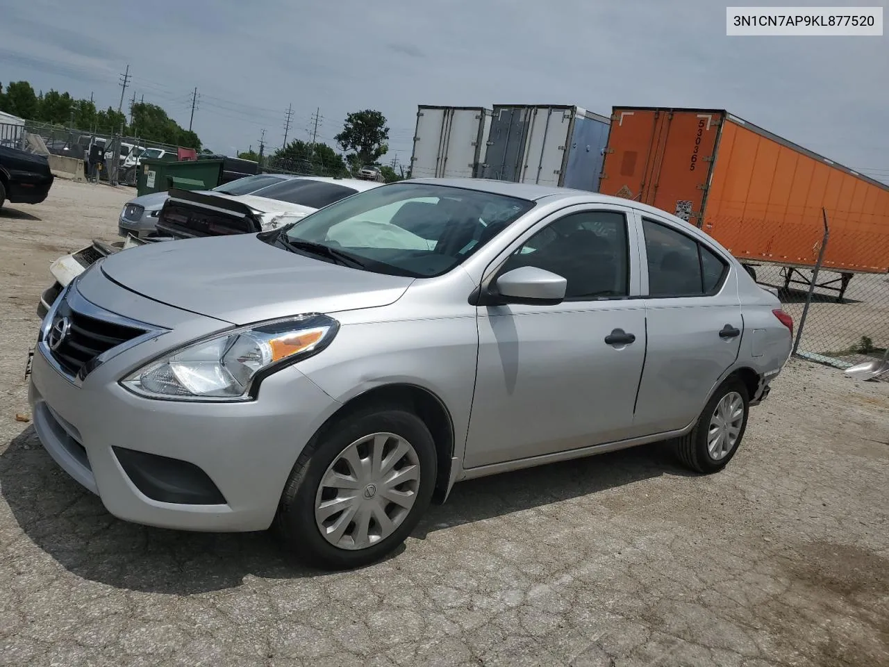 3N1CN7AP9KL877520 2019 Nissan Versa S