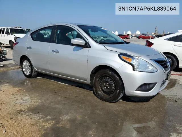 3N1CN7AP6KL839064 2019 Nissan Versa S